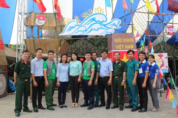 Hội trại tòng quân “Vì màu cờ Tổ quốc, thanh niên ta sẵn sàng” năm 2016