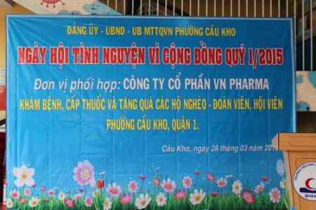 Ngày hội tình nguyện vì cộng đồng quý 1/2015