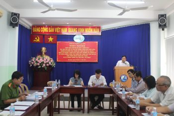 Đảng ủy phường Cầu Kho tổ chức Hội nghị giao ban chuyên đề Quý 4 năm 2017