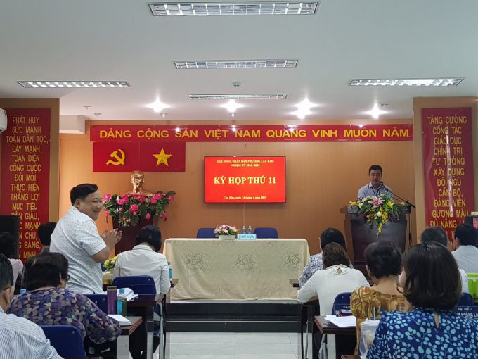 Kỳ họp thứ 11 Hội đồng nhân dân phường Cầu Kho