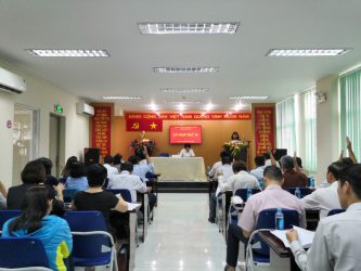 Đại hội đại biểu Đoàn Thanh Niên Phường Cầu Kho Nhiệm kỳ (2017 – 2022)
