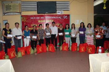 Đảng  uỷ – HĐND – UBND – UBMTTQ Việt Nam phường Cầu Kho tổ chức Hội nghị giao  ban công tác quý 1 năm 2017 và họp mặt chúc tết 6 Khu phố – 81 Tổ dân  phố.