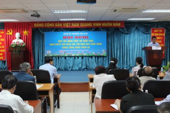 Đảng uỷ phường Cầu Kho triển khai thực hiện Nghị quyết Hội nghị lần thứ năm Ban chấp hành Trung ương Đảng khóa XII