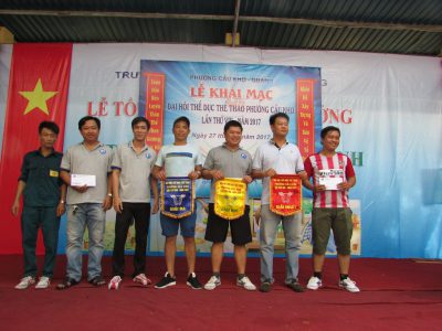 Đại hội thể dục thể thao phường Cầu Kho lần VIII năm 2017